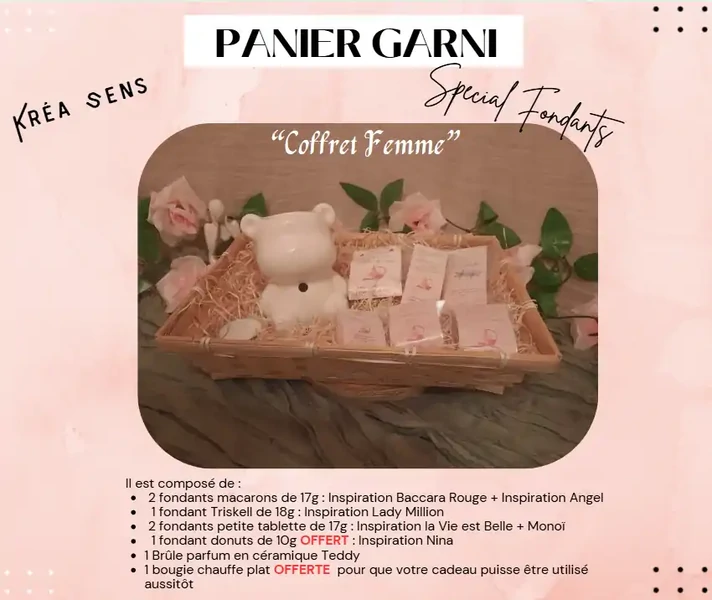 Panier garni de fondants n°5